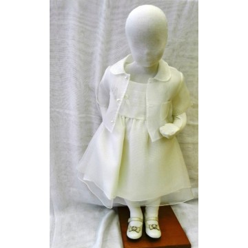 Φόρεμα Βάπτισης εκρού ΒΑΠΤΙΣΗ